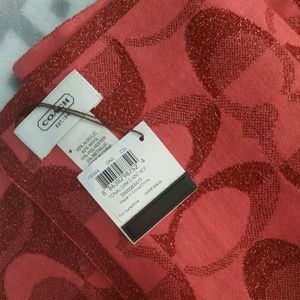 NWT Coach scarf